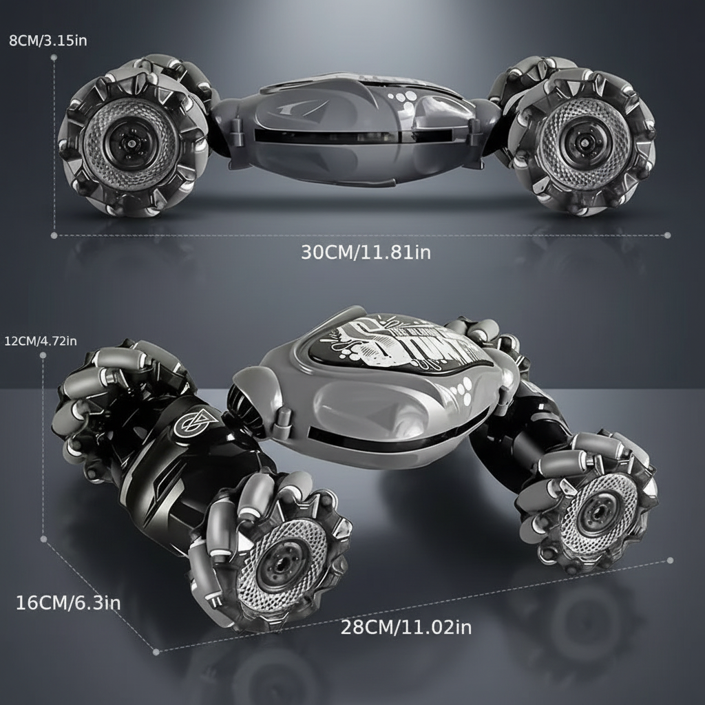 Enhanced Remote Controlled Stunt Car - Image 2
