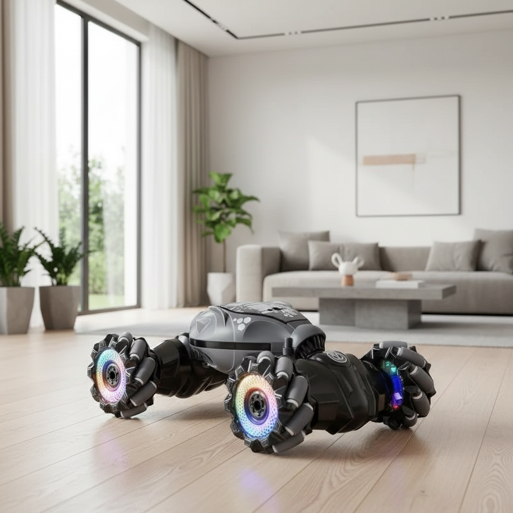 Stunt Car in Upscale Home