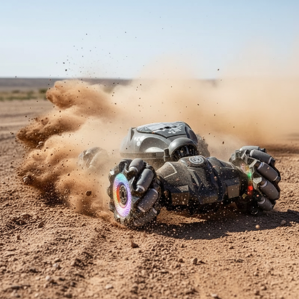 Stunt Car Racing on Dust